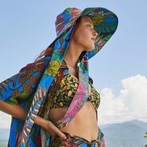 FARM Rio Totally Tuiuiu Hat - NWOT